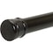 Zenith Zenna Home Straight 41'' To 72'' Adjustable Tension Shower Rod in Oil Rubbed Bronze 506RB - alternate 1