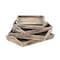 Homeroots Set Of 5 Rustic Natural Brown Wood Handmade Trays With Handles 483318 - alternate 8