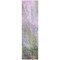 Homeroots 8' Runner Purple Abstract Washable Non Skid Indoor Outdoor Runner Rug 559605 - alternate 9