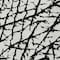 Homeroots 5' X 8' Black And Ivory Abstract Washable Indoor Outdoor Area Rug 614318 - alternate 7