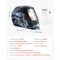 Vevor Welding Helmet Auto Darkening 3.66 in x 1.69 in True Color Welding Mask Hood BY433E - alternate 6