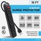 Digital Energy 6-Outlet Surge Protector Power Strip, 15 Ft.; Black DSS5-1012-BLK - alternate 7