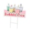 Signmission Bubble Tea Yard Sign & Stake outdoor plastic coroplast window, C-DC-1824-DS-Bubble Tea C-DC-1824-DS-Bubble Tea - alternate 1