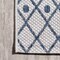 Jonathan Y Boho Moroccan Ivory/Navy 5 ft. x 8 ft. Indoor/Outdoor Area Rug SMB123B-5 - alternate 8