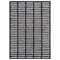 World Rug Gallery Bohemian Stripe Lines Shag Area Rug 5 ft x 7 ft Anthracite WR128ANTHRACITE5X7 - alternate 9