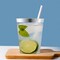 Smarty Had A Party 10 oz. Clear with Metallic Silver Rim Round Tumblers (336 Cups), 336PK 6954S-CASE - alternate 9