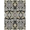 Homeroots 10' X 14' Black Gray And Brown Oriental Washable Indoor Outdoor Area Rug 597667 - alternate 6
