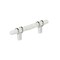 Amerock Carrione 3 inch 76mm Center-to-Center Marble White/Polished Chrome Cabinet Pull BP36639MW26 - alternate 1