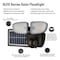 Cooper Lighting HALO Solar Flood Floodlight, 100 W, 1500 Lumens, 4000 K Color Temp, Polycarbonate Fixture, White Fixture SLFS15AM2B - alternate 6