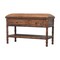 Homeroots 35in Brown Faux Leather and Solid Wood Upholstered Storage Bench With Drawers 723826 - alternate 9