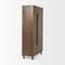 Homeroots 16in Brown Solid Wood Curio Cabinet With Two Doors 727722 - alternate 6