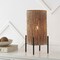 Jonathan Y Kai 16.5" Coastal Minimalist Rattan LED Table Lamp, Brown JYL4043A - alternate 8