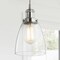 Jonathan Y Cleo 5.5 in. Adjustable Metal/Glass LED Pendant, Chrome JYL3518A - alternate 11