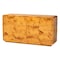 Bali & Pari Netra Modern and Contemporary Natural Real Burl Wood 6-Drawer Dresser 253-13974-ZORO - alternate 1