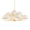 Hudson Valley Lighting Durland 13 Light Chandelier in Aged Brass 7413-AGB - alternate 1