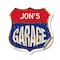 Signmission Jon's Garage, 18 Inch X 18 Inch, Vinyl Decal SHI-D-18-383-JON - alternate 1