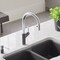 Blanco Urbena Pull-Down 1.5 GPM, Chrome/Cinder 526395 - alternate 7