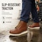 Handpoint Men's 6 in Leather Slip Resistant Durability Soft Toe Work Boots, 6 H84994EE-6 - alternate 5