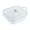 Staub Ceramic 4-pc Baking Pans Set, Casserole Dish with Lid, Brownie Pan, White 1014873 - alternate 7