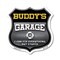 Signmission Buddy's Garage I Can Fix Everything But Stupid, 6 Inch X 6 Inch, Plastic Sign SHI-P-6-490-BUDDY - alternate 1