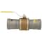 Viega MegaPressG ball valve P1 2 P2 2 bronze carbon steel 30625 - alternate 3
