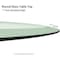 Fab Glass And Mirror 40in in Round Glass Table Top 1/2in Thick Tempered Beveled Edge by, Wall Mirror, Safety Backing 40RT12THBEAN - alternate 7