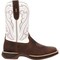 Durango Lady Rebel Ultra-Lite Western Boot, Coffee Crazy Horse And White, Size 7 DRD0500 - alternate 1