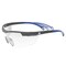 General Electric 01 Series Anti-Fog Impact-Resistant Safety Glasses Clear Lens Blue Frame 1 pk GE101CAF - alternate 1