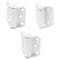 Prime-Line Storm and Screen Door 2-Self Closing and 1-Adjustable Hinge Set 2-3/4 in, Screws, White K 55552 - alternate 1