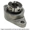 Edt FLANGEANGED BLOCK BEARING QF2PB7-12-LKHTV - alternate 3