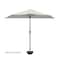 Pure Garden 9 Ft Semicircle Patio Umbrella, Tan 50-145-T - alternate 5
