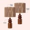 Jonathan Y Anderson 22" Bohemian Coastal Tiered Totem Resin w/Hand-Woven Paper Rope Drum Shade LED Table L, 2PK JYL5510A-SET2 - alternate 7