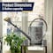 Kings County Tools 2 Gallon Plant Watering Can w/ Removable Spout Galvanized Steel Metal Watering Can Vintage Decor GW72A03-02 - alternate 9