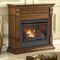 Duluth Forge Ventless Natural Gas Fireplace With Mantel - 26,000 BTU, T-Stat Control, Apple Spice Finish DFS-300NT-3AS - alternate 4