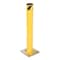 Vestil Steel Surface Mounted Removable Pipe Safety Bollard 36 In. x 4-1/2 In. Yellow BOL-RF-36-4.5 - alternate 1