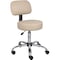 Boss Beige Caressoft Medical Stool W/ Back Cushion B245-BG - alternate 1