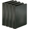 Business Source Basic Round Ring Binders, Black, 4PK BSN28523BD - alternate 1
