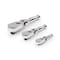 Tekton 1/4, 3/8, 1/2 Inch Drive Flex Head Non-Quick-Release Stubby Ratchet Set, 3-Piece (3, 4-1/2, 6 in.) SRH99204 - alternate 6