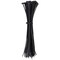 Klein Tools Cable Tie, 11-1/2 in L, 2-3/4 in Max Bundle Dia., Black, Nylon, 50 lb Strength 450-210 - alternate 1