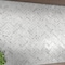 Msi Carrrara White Herringbone SAMPLE Polished Marble Mesh-Mounted Mosaic Tile ZOR-MD-0351-SAM - alternate 5