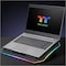 Thermaltake Massive Steel Mesh Panel with 1 x 120mm fan, 256 color RGB spectrum, 10 in.-15 in. Notebook Cooler CLN020PL12SWA - alternate 6
