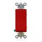 Leviton Decora Plus Rocker Double-Pole 20A Red 5622-2R - alternate 1