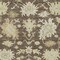 Homeroots 8' X 10' Chocolate And Beige Floral Washable Indoor Outdoor Area Rug 605196 - alternate 8