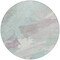 Homeroots 8' Blue Teal Blue And Gray Round Abstract Washable Indoor Outdoor Area Rug 611248 - alternate 8