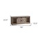 Homeroots 59in Deep Taupe Cabinet Enclosed Storage TV Stand 490379 - alternate 5
