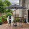 Villacera 9-Foot Outdoor Patio Umbrella, Gray 83-OUT5446 - alternate 9
