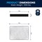 Flash Furniture Dream Cooling Gel 10 Inch Foam and Pocket Spring Hybrid Mattress, Full Mattress in a Box BS-E230P-R-F-10-C-BK-GG - alternate 10