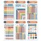 Hadley Designs Boho Math Multiplication and Division Elementary Laminated Posters, 12-Piece Set X004A2JPAV - alternate 8