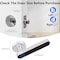 Wrightmaster 5-in-1 Aluminum Smart Handle Lock with App Control, Fingerprint, IC Card, Keypad, Key Unlock ZR-YS - alternate 9