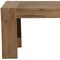 Homeroots 58" Natural Distressed Solid Wood Dining Bench 524065 - alternate 6